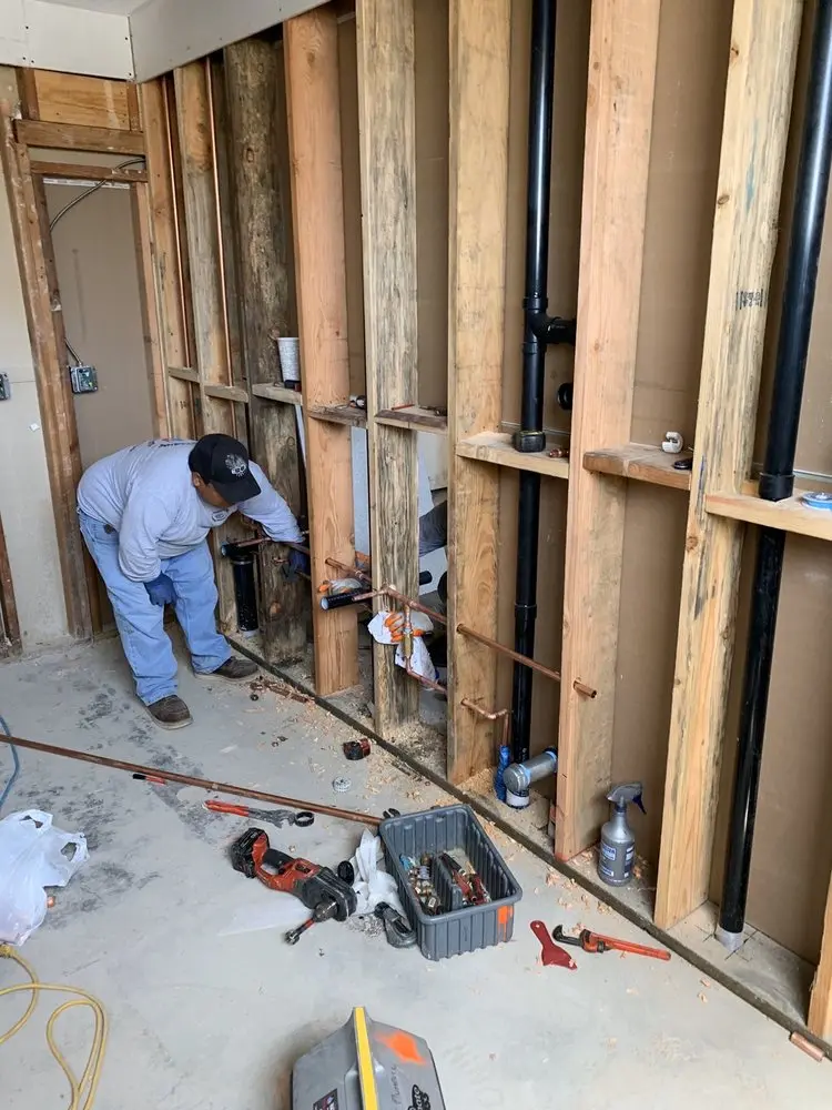 Commercial rough-in plumbing for Commercial Plumbing in Chardon